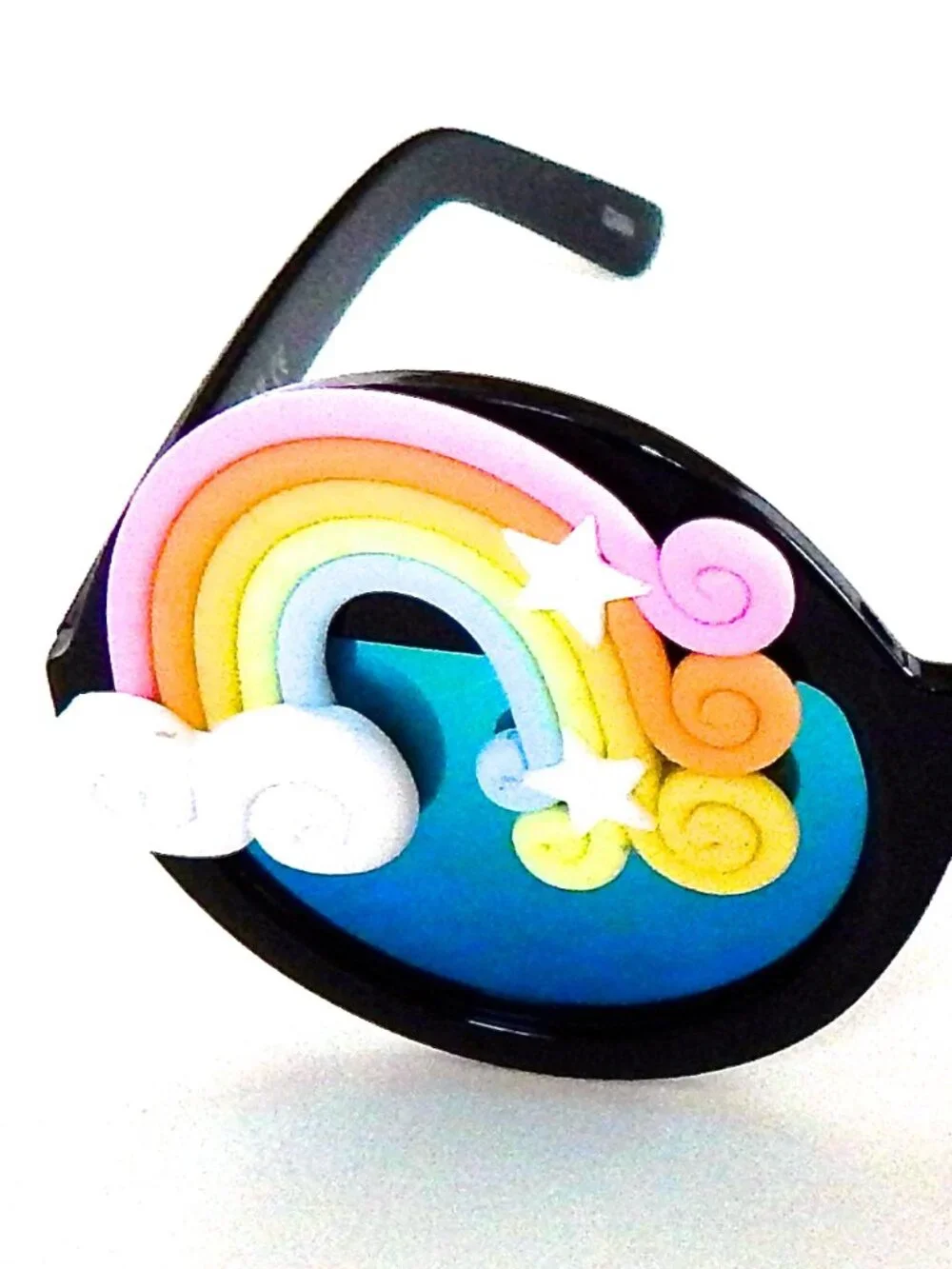 GASOLINE GLAMOUR FANTASIA PASTEL WILDE CATERPILLAR SUNGLASSES 🌈🌈🌈
